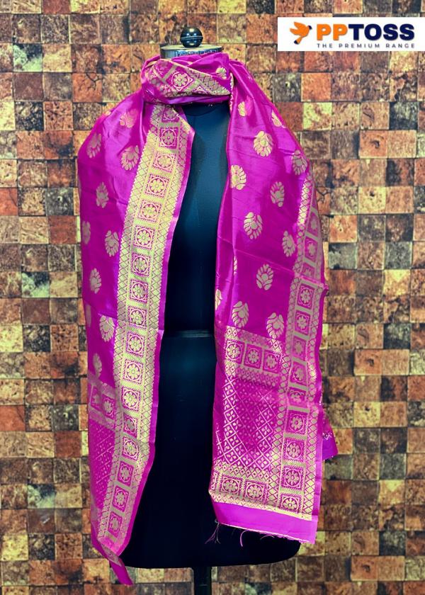 PPTOSS Dupatta 12 Beautiful Banarasi Silk Dupatta 